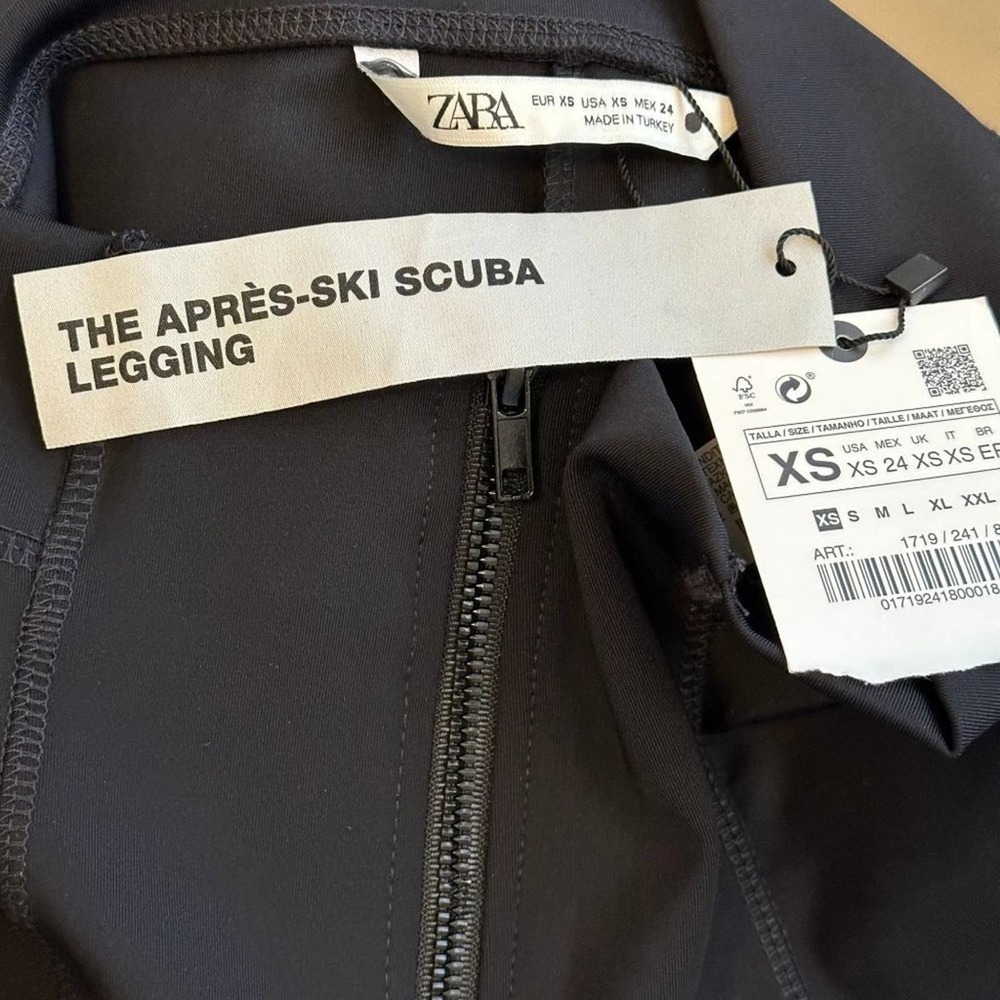 Zara The Apres-Ski Scuba Legging Black - Picture 13 of 15